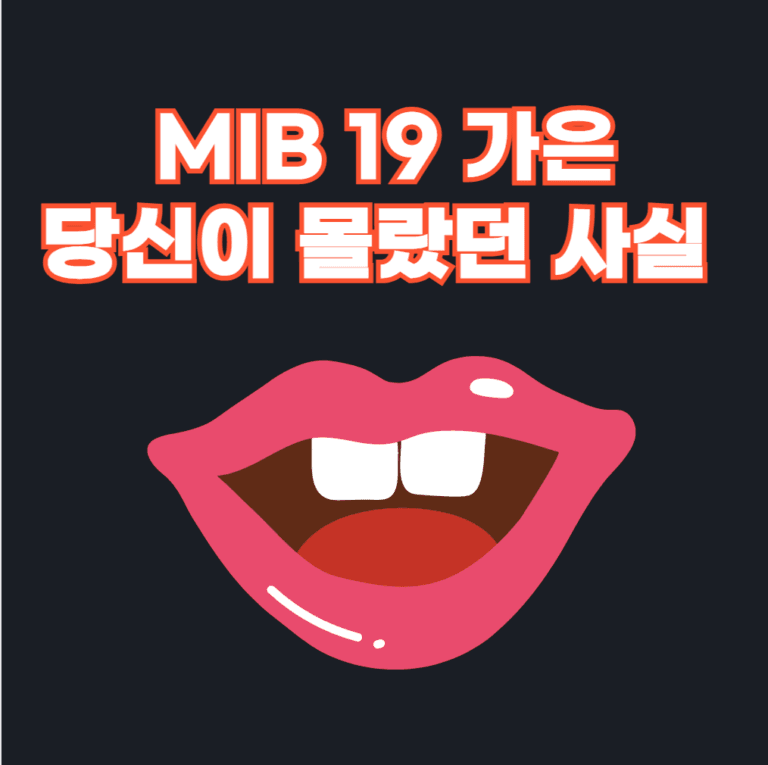 MIB 19 가은